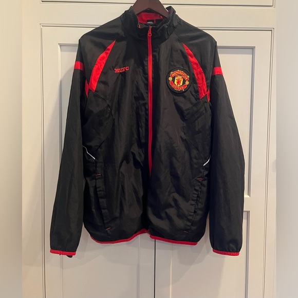Manchester United Jacket Full Zip MUFC Soccer Football Official Adult Medium - Picture 2 of 11